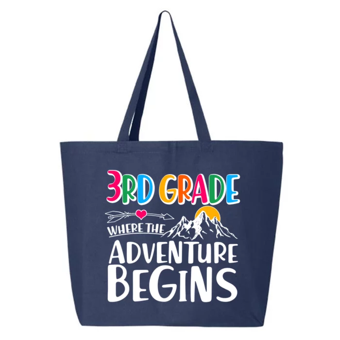 3rd Grade Where The Adventure Begins 25L Jumbo Tote