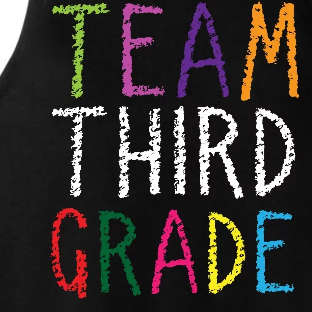 3rd Team Third Grade Ladies Tri-Blend Wicking Tank