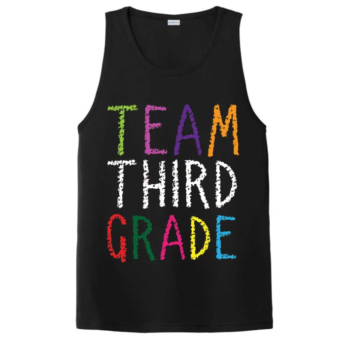 3rd Team Third Grade Performance Tank