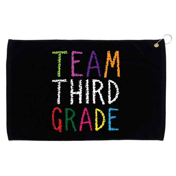 3rd Team Third Grade Grommeted Golf Towel