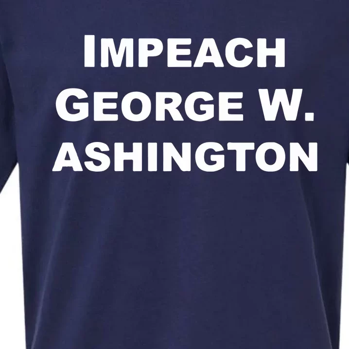 30 Rock Impeach George W. Ashington Sueded Cloud Jersey T-Shirt