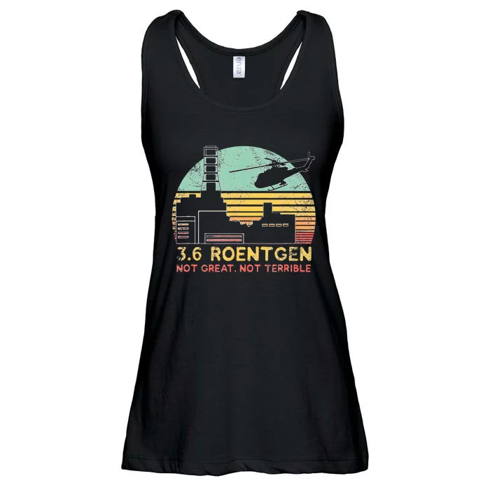 3.6 Roentgen Not Great Not Terrible Chernobyl Gift Ladies Essential Flowy Tank