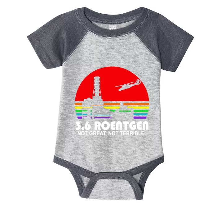 3.6 Roentgen Not Great Not Terrible Infant Baby Jersey Bodysuit