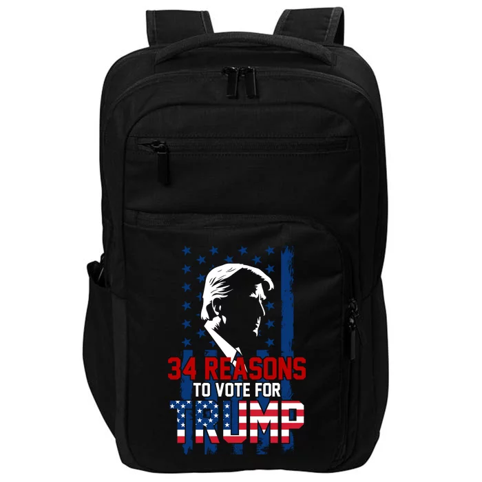 34 Reasons To Vote For Trump Impact Tech Backpack