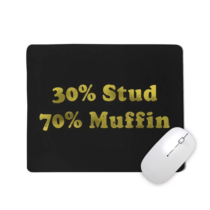 30% Stud 70% Muffin Mousepad