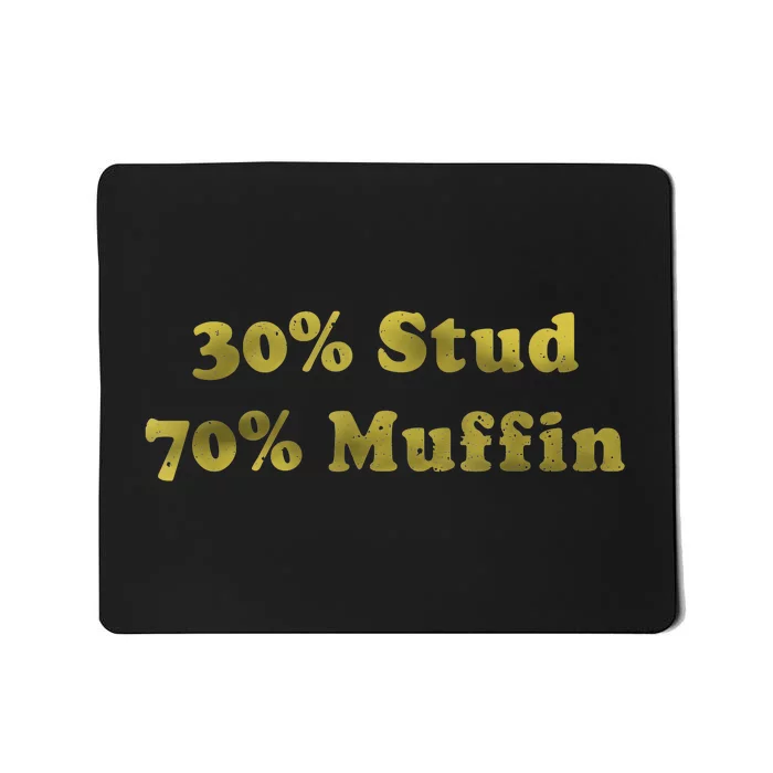 30% Stud 70% Muffin Mousepad