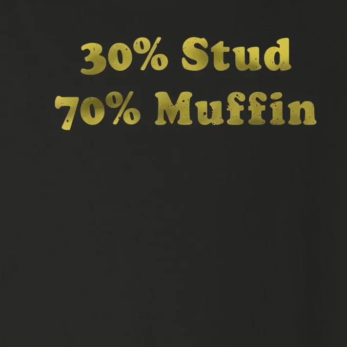 30% Stud 70% Muffin Toddler Long Sleeve Shirt