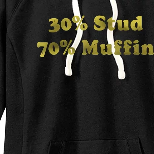 30 Stud 70 Muffin Women's Fleece Hoodie