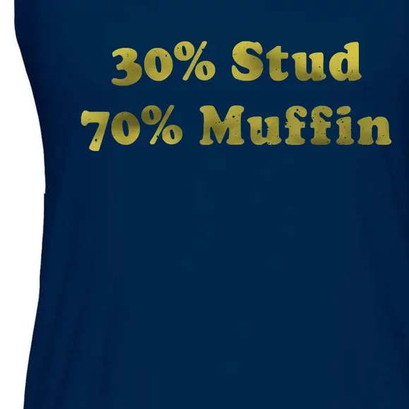 30 Stud 70 Muffin Ladies Essential Flowy Tank