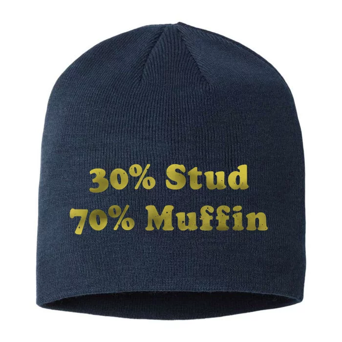 30 Stud 70 Muffin 8 1/2in Sustainable Knit Beanie