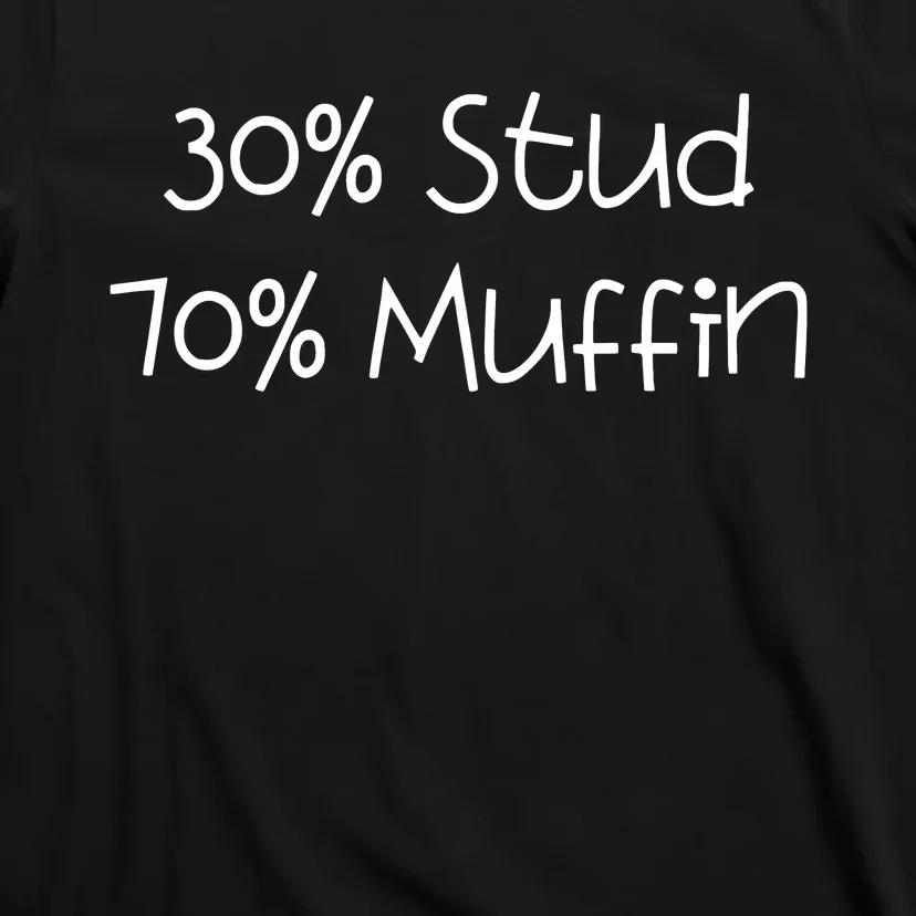 30 Stud 70 Muffin Funny T-Shirt