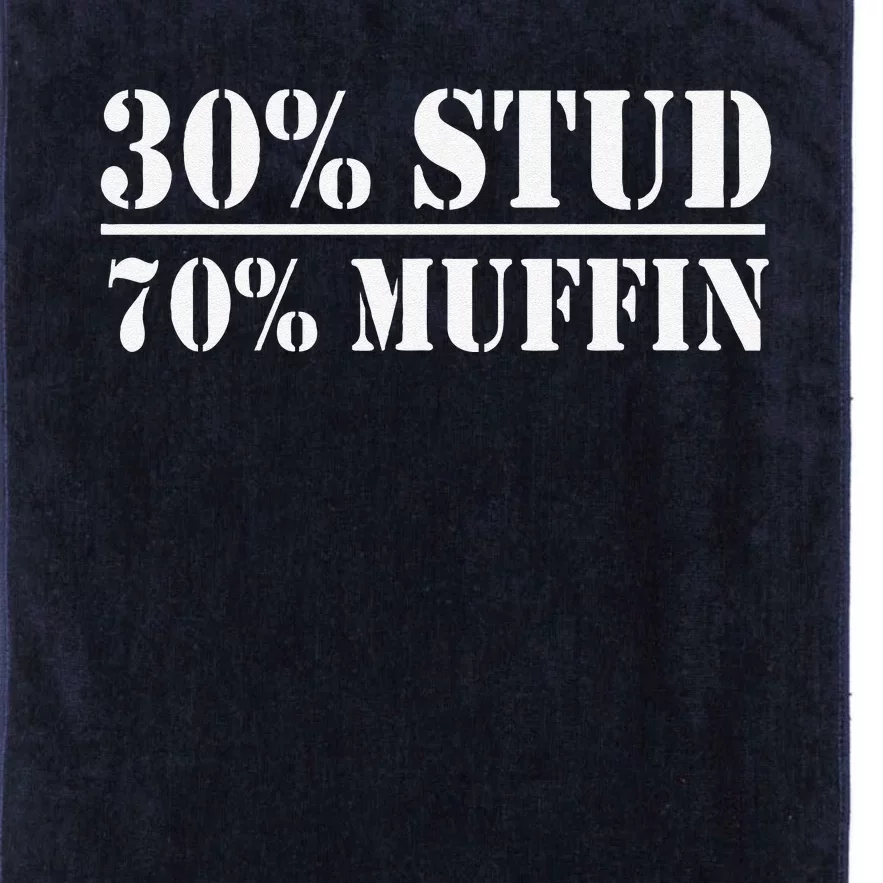 30 Stud 70 Muffin Funny Valentines Day Stud Muffin Platinum Collection Golf Towel