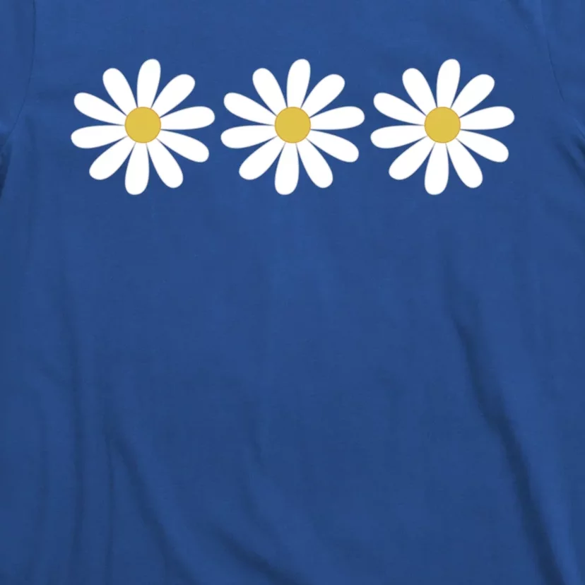 3 Simple But Pretty Daisy Flower Gift T-Shirt