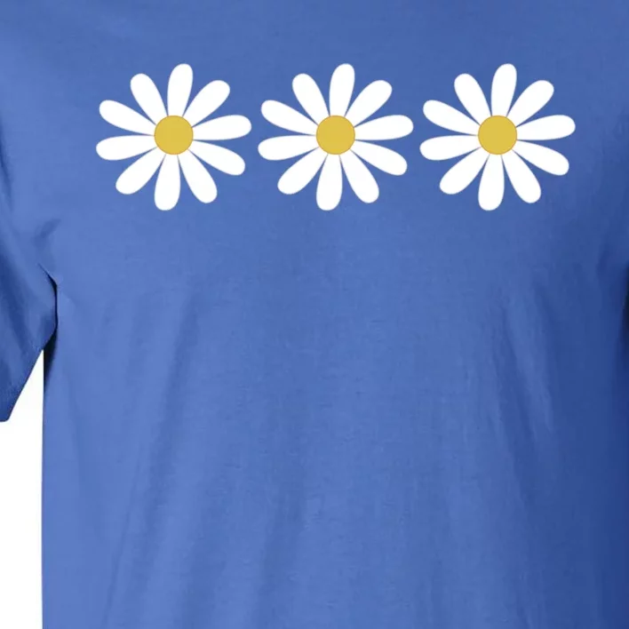 3 Simple But Pretty Daisy Flower Gift Tall T-Shirt