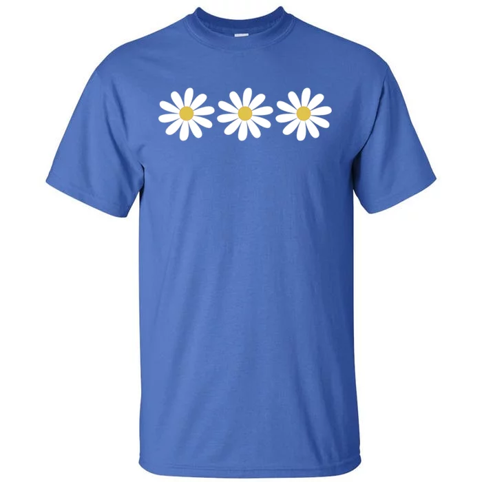 3 Simple But Pretty Daisy Flower Gift Tall T-Shirt