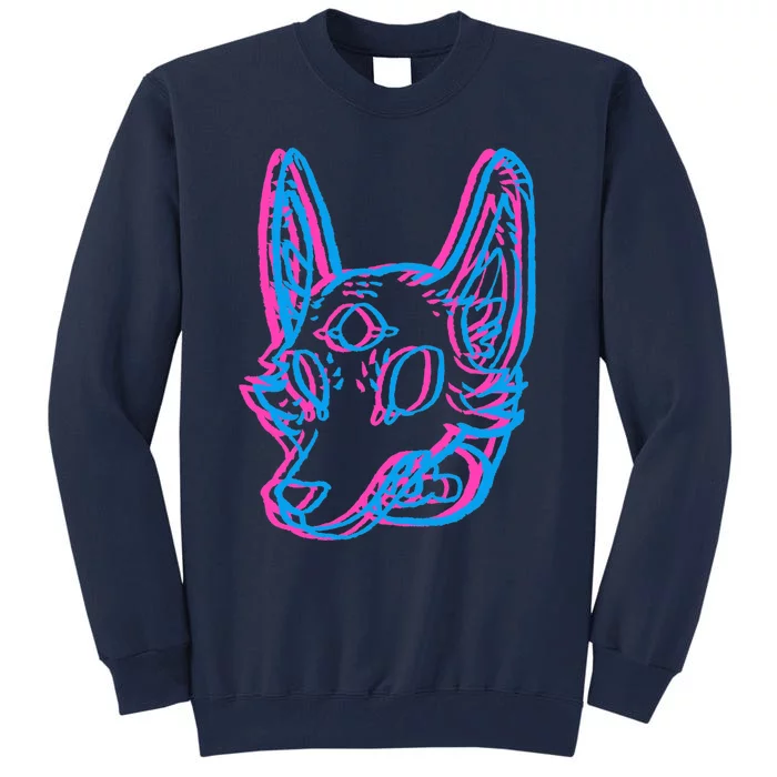 3d Space Coyote Tall Sweatshirt