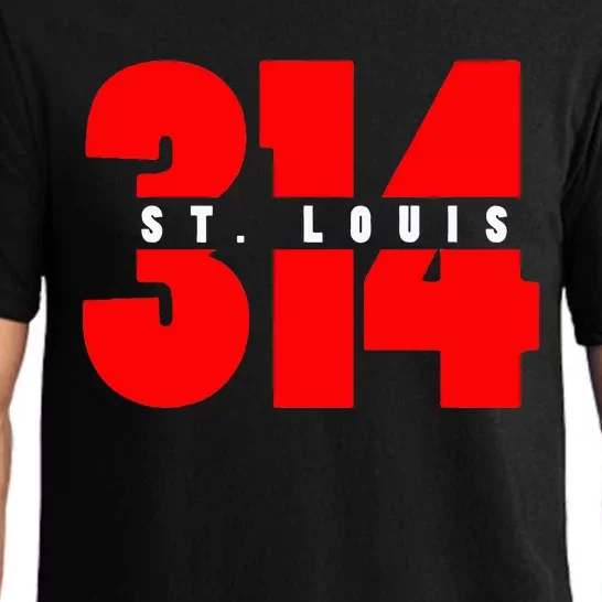 314 St. Louis Area Code Missouri Pajama Set