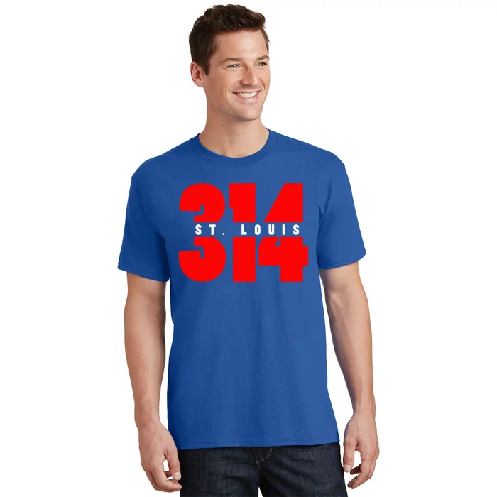 314 St. Louis Area Code Missouri T-Shirt