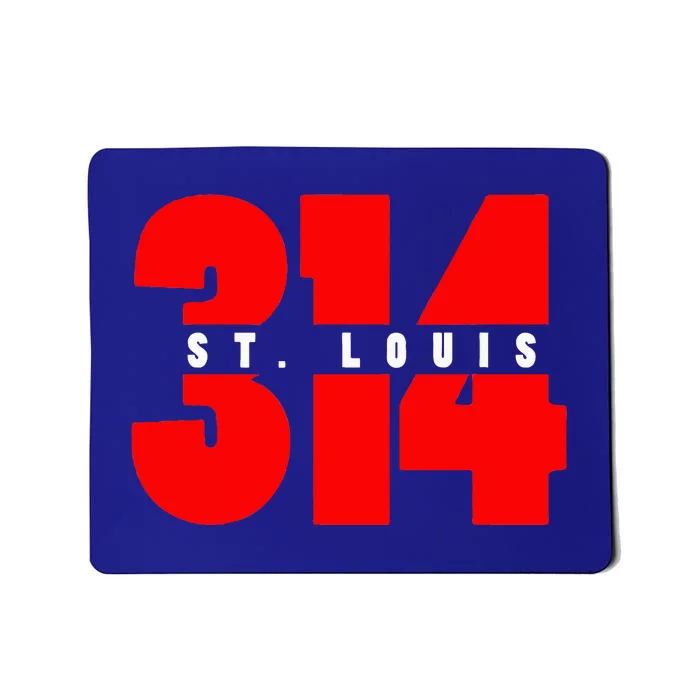 314 St. Louis Area Code Missouri Mousepad