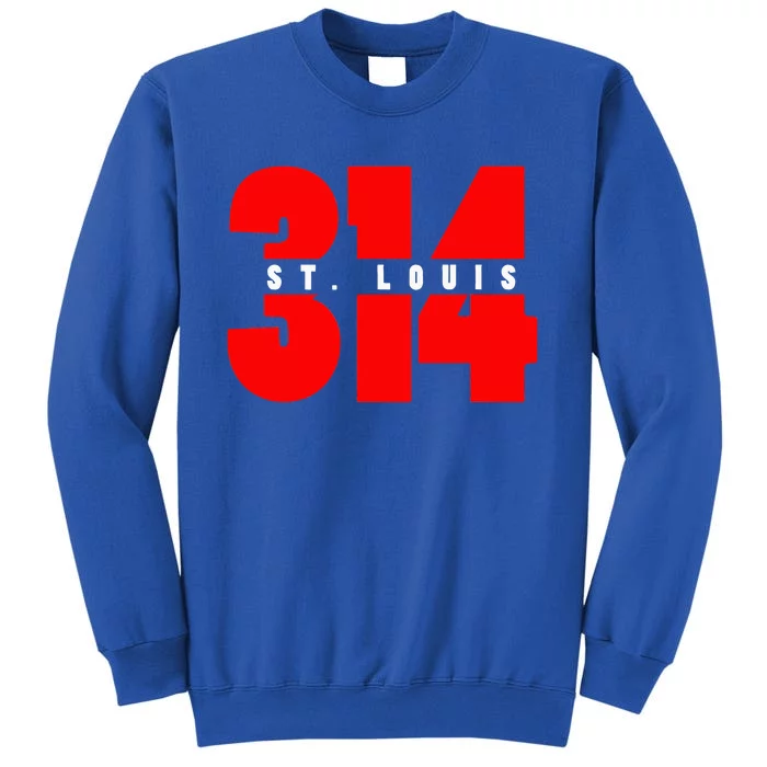 314 St. Louis Area Code Missouri Tall Sweatshirt