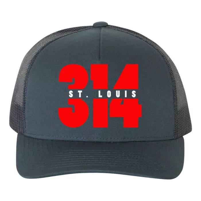 314 St. Louis Area Code Missouri Yupoong Adult 5-Panel Trucker Hat