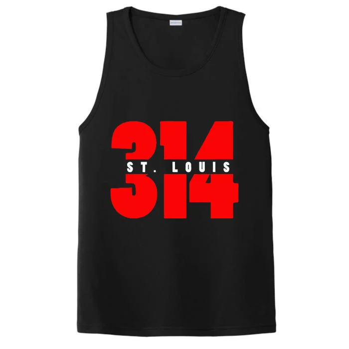 314 St. Louis Area Code Missouri Performance Tank