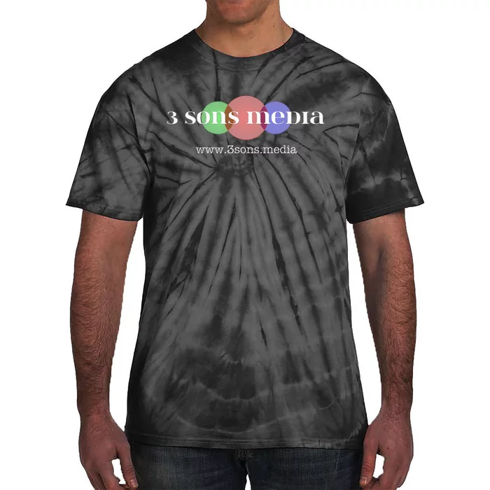 3 Sons Media with Website Tie-Dye T-Shirt