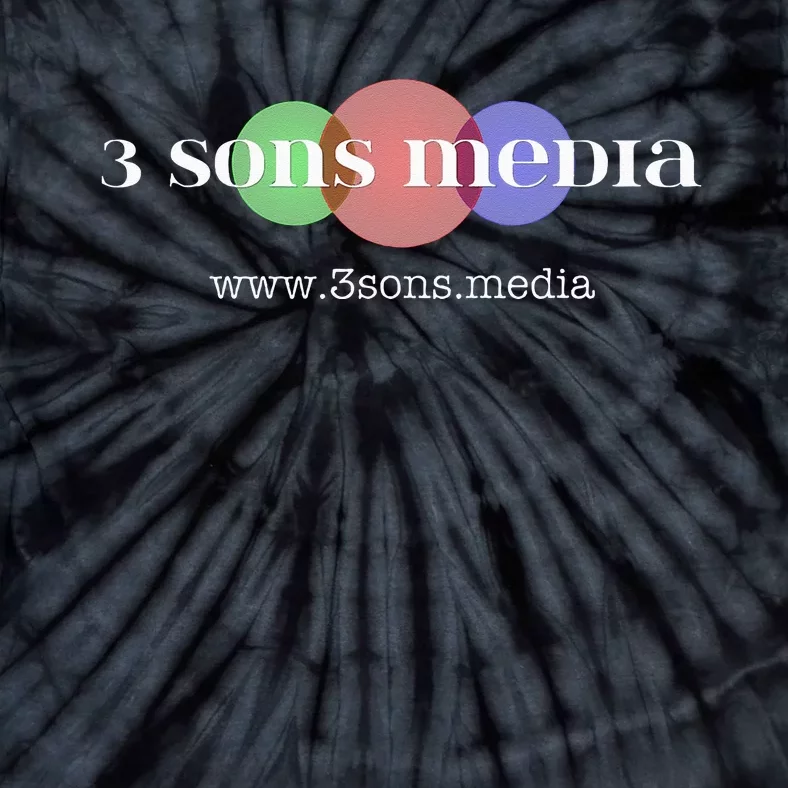 3 Sons Media with Website Tie-Dye T-Shirt