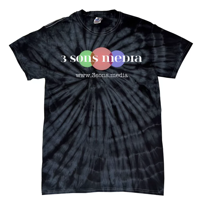 3 Sons Media with Website Tie-Dye T-Shirt