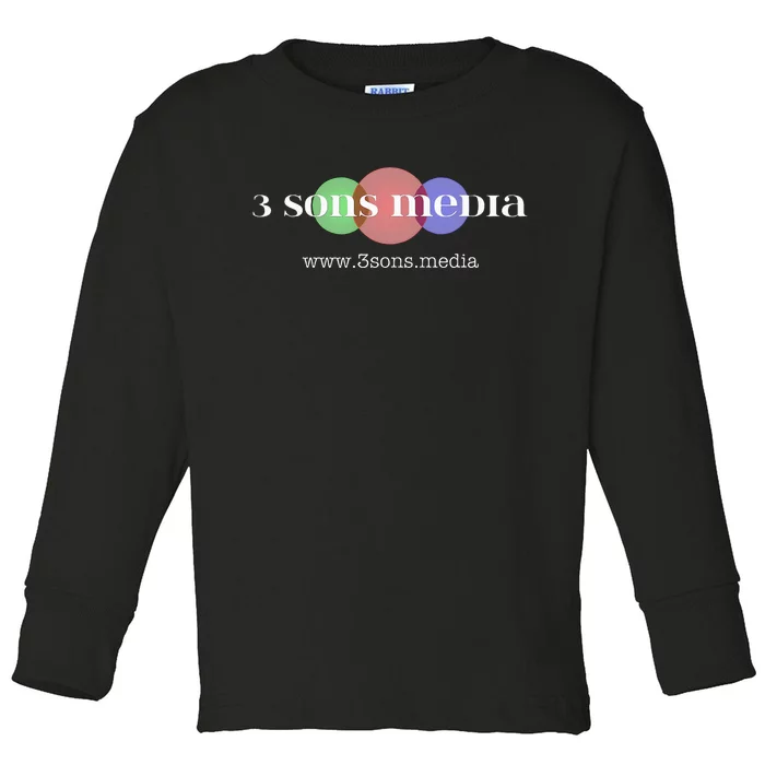 3 Sons Media with Website Toddler Long Sleeve Shirt