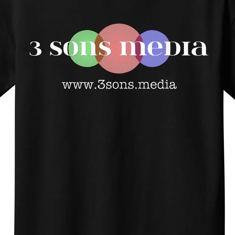 3 Sons Media with Website Kids T-Shirt