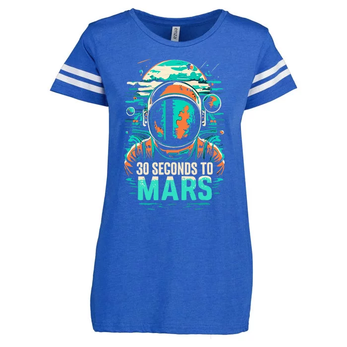 30 Seconds To Mars Enza Ladies Jersey Football T-Shirt