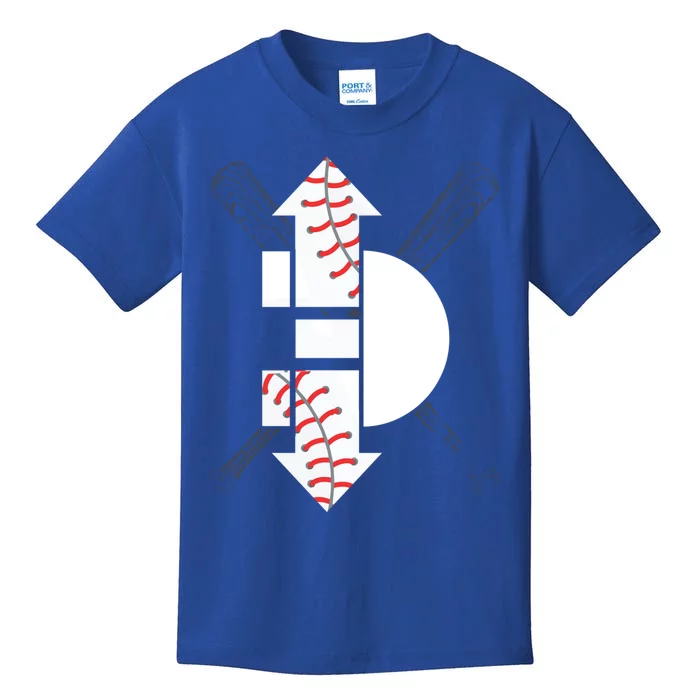 3 Three Up 3 Three Down Cool Baseball Great Gift Meaningful Gift Kids T-Shirt