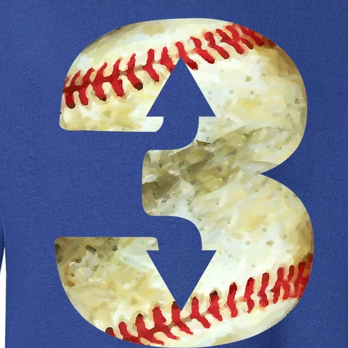 3 Up 3 Down Three Up Three Down Baseball Softball Player Gift Toddler Sweatshirt