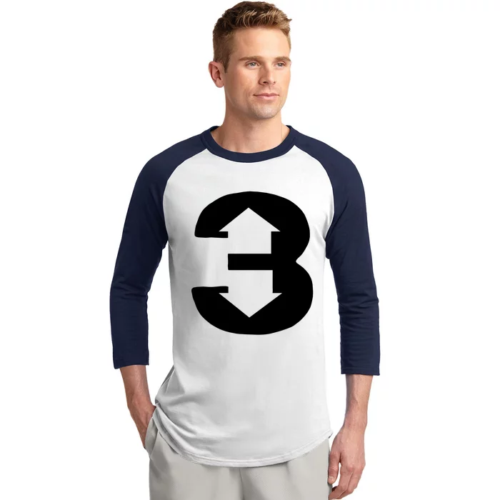 3 Up 3 Down Gift Baseball Player Gift Sport Lover Gift Baseball Sleeve Shirt