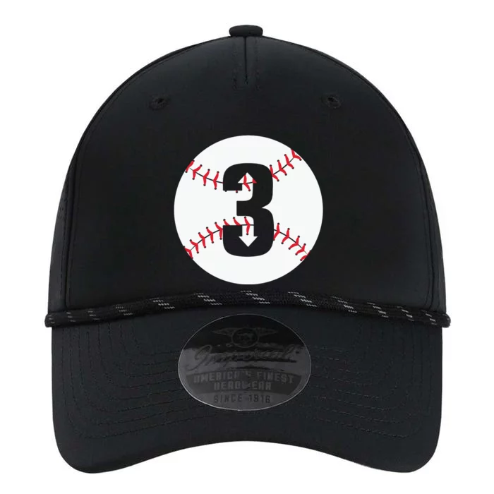 3 UP 3 Down Baseball Gift For Player Sport Team Performance The Dyno Cap