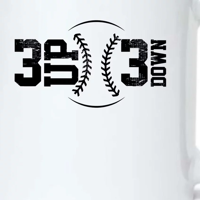 3 UP 3 Down Baseball TShirt TShirt Black Color Changing Mug