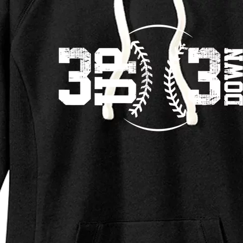 3 UP 3 Down Baseball TShirt TShirt Women's Fleece Hoodie