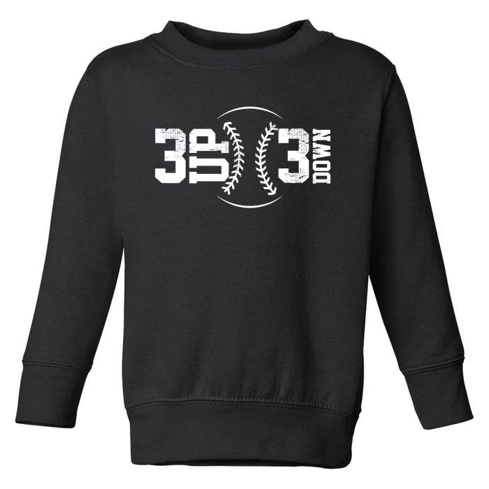 3 UP 3 Down Baseball TShirt TShirt Toddler Sweatshirt