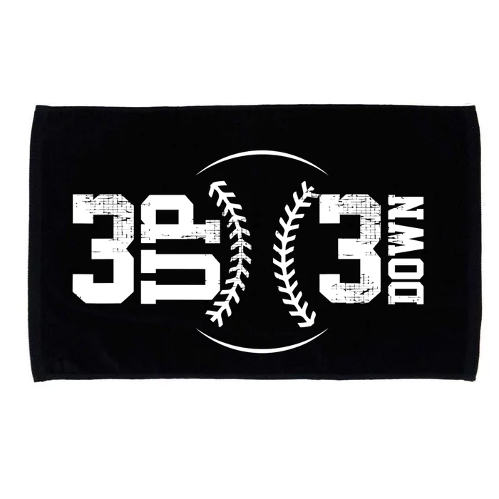 3 UP 3 Down Baseball TShirt TShirt Microfiber Hand Towel