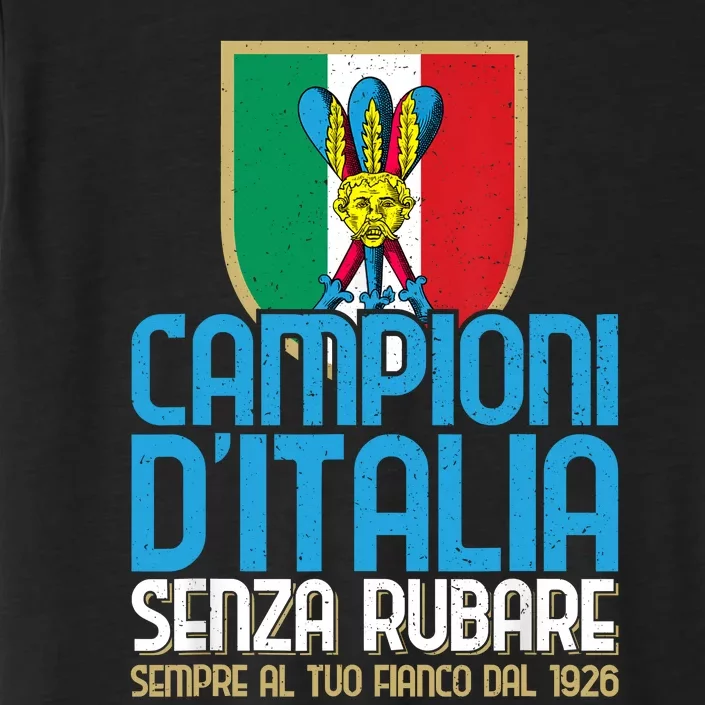 3 Volte Campioni Senza Rubare Napoli Tifosi Napoletani 1926 ChromaSoft Performance T-Shirt