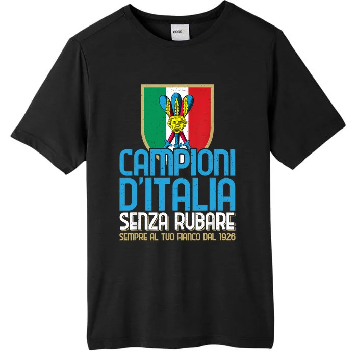 3 Volte Campioni Senza Rubare Napoli Tifosi Napoletani 1926 ChromaSoft Performance T-Shirt