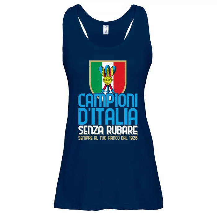 3 Volte Campioni Senza Rubare Napoli Tifosi Napoletani 1926 Ladies Essential Flowy Tank