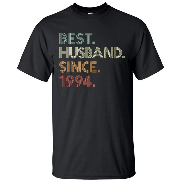 30th Wedding Anniversary Best Husband Since 1994 Tall T-Shirt