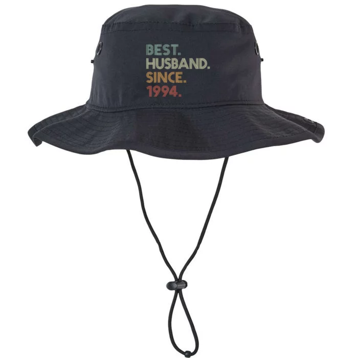 30th Wedding Anniversary Best Husband Since 1994 Legacy Cool Fit Booney Bucket Hat