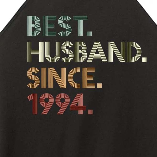 30th Wedding Anniversary Best Husband Since 1994 Women’s Perfect Tri Rocker Tank