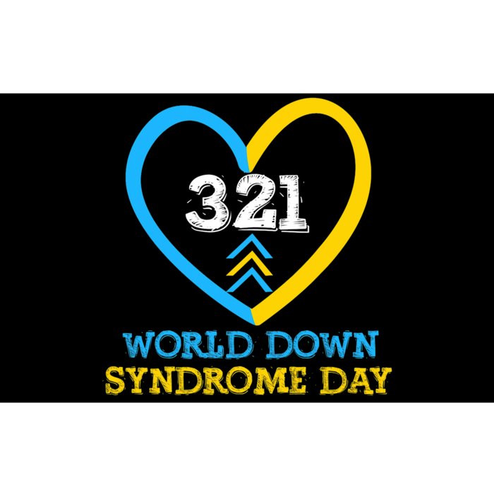 321 World Down Syndrome Awareness Day Trisomy 21 Bumper Sticker