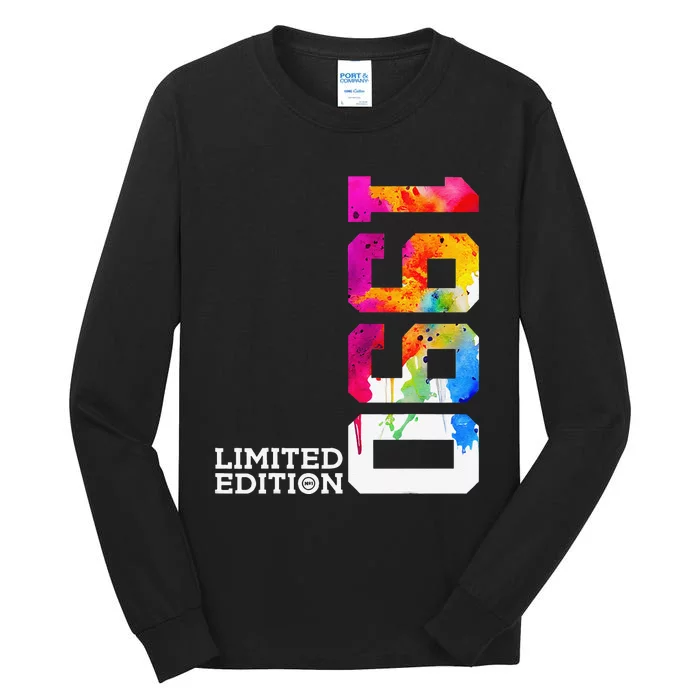 33 Years 33rd Birthday Limited Edition 1990 Tall Long Sleeve T-Shirt