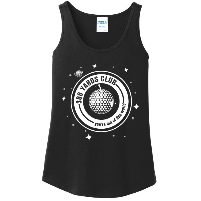 300 Yards Club YouRe Out Of This World Golf Lover Ladies Essential Tank