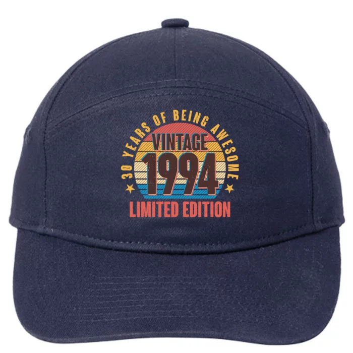 30 Years Of Being Awesome 1994 Limited Edition Vintage Retro 7-Panel Snapback Hat